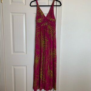 Jully Kang Los Angeles Tropical Maxi Dress